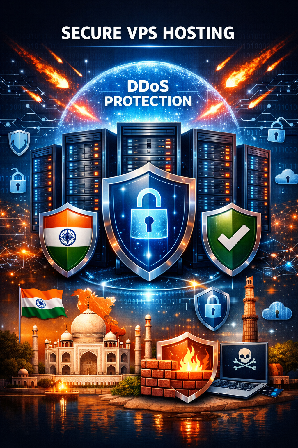 ddos protected vps hosting india for gaming servers 