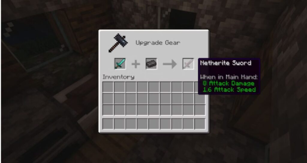 The Netherite Sword- How to make the most OP sword in Minecraft