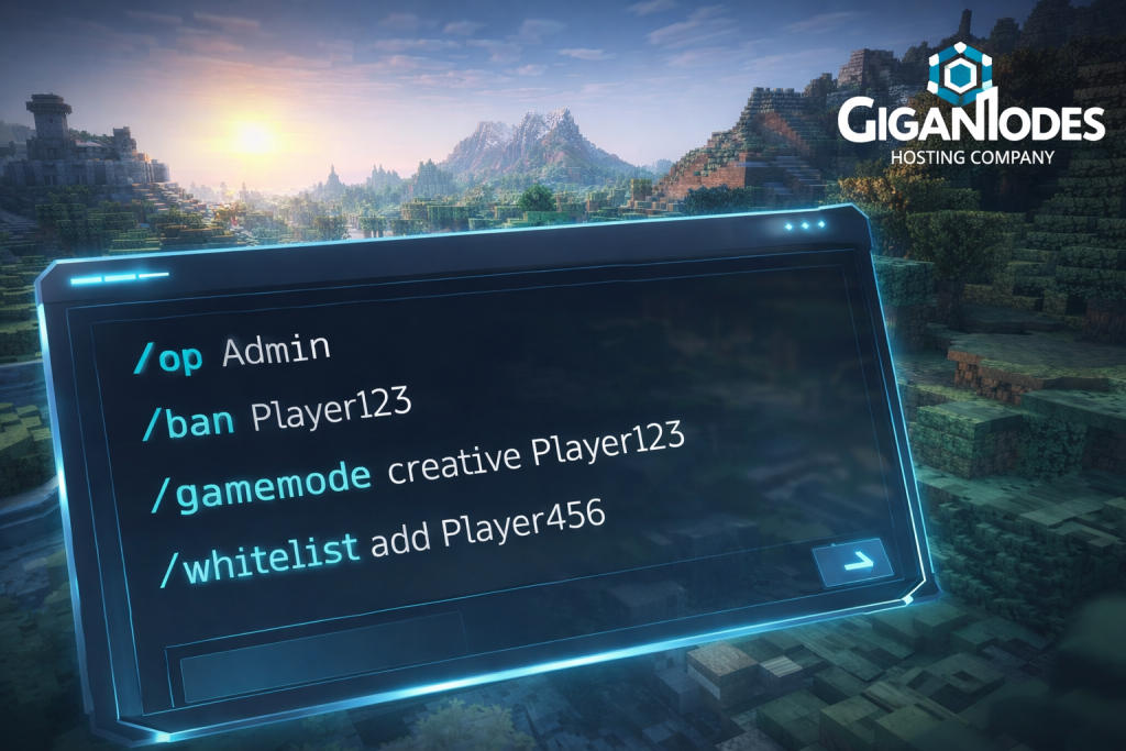 essential minecraft server commands for server admins