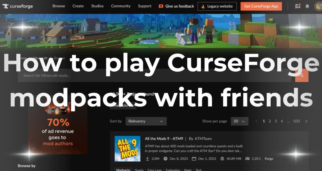 How to play multiplayer on CurseForge guide