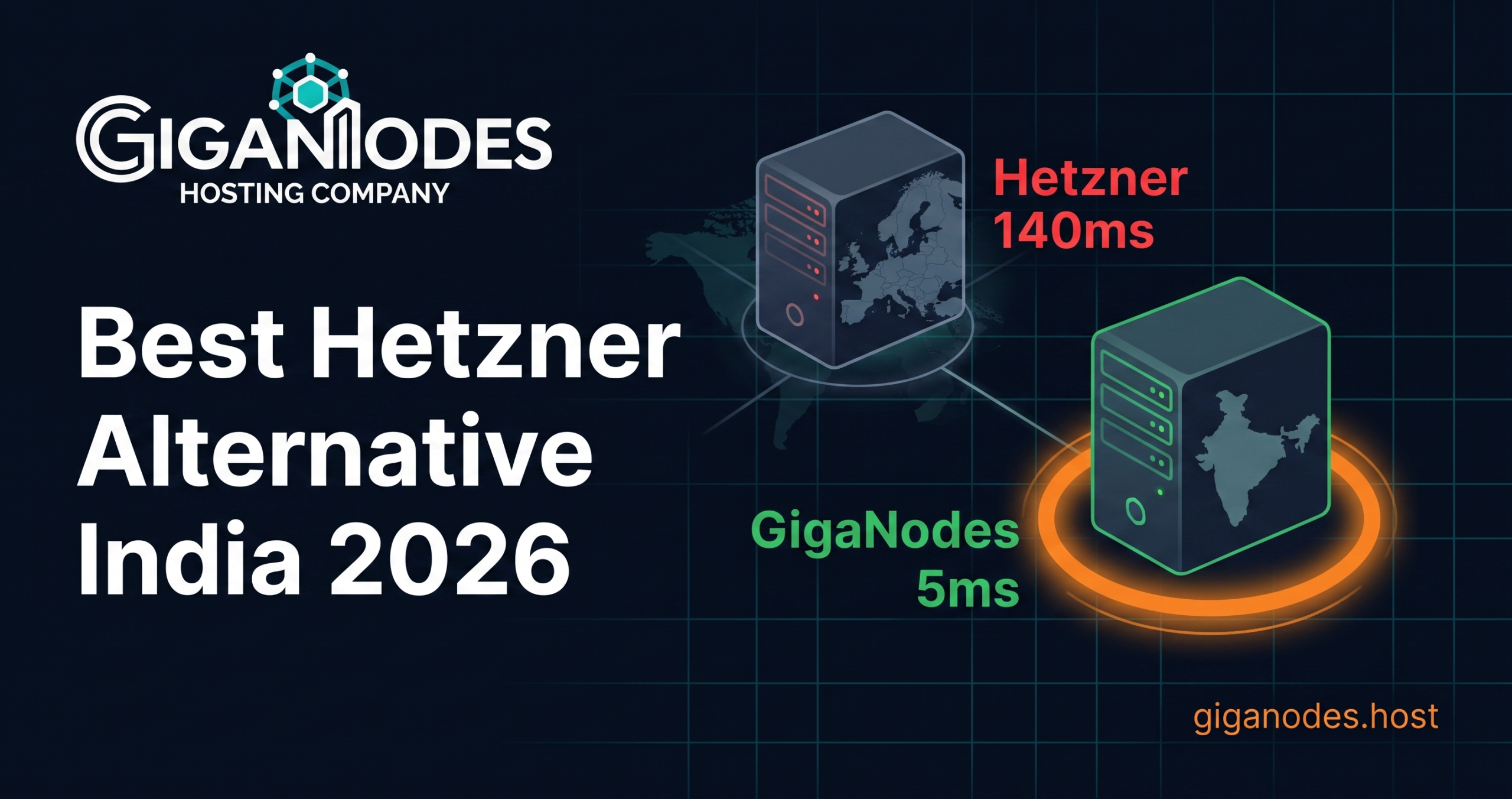 Best Hetzner Alternative India 2026 — VPS from ₹400/mo Best Hetzner Alternative India 2026 — GigaNodes VPS from ₹400/mo at Yotta DC Noida